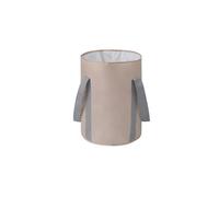 Secchio pieghevole for pediluvio multifunzionale for Portatile con manici for Per Piedi(Beige)