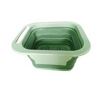 Secchio Pieghevole Per Piedi Vasca da bagno pieghevole for pediluvio, vasca for , contenitore for acqua , con a rulli massaggiante, for pediluvi(Green)