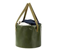 Secchio pieghevole portatile - Cestino in PP anti-perdita, 30 x 33 x 3 cm | Secchio ad acqua pieghevole di grande capacità maniglia per campeggio, pesca, viaggio, uso esterno | Secchio pieghevole per