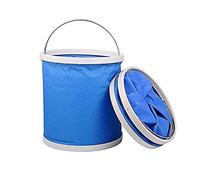 Secchio pieghevole portatile pieghevole multifunzionale pieghevole per esterni, per campeggio, escursionismo, viaggi, pesca, lavaggio 13 l
