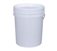 Secchio Plastica Spessa Alimentare Botte Vino Grande capacità con Maniglia Coperchio Serbatoio Stoccaggio dell'Acqua Barile Fermentazione(30L)
