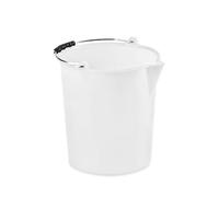 Secchio Politene Stef Con Bordo 17 Litri Bianco Stefanplast