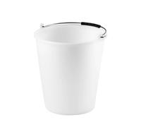 Secchio Politene Stef Senza Bordo 9 Litri Bianco Stefanplast