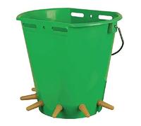 Secchio poppatoio agnelli capacità 8 litri con tettarelle FARMA