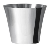 Secchio porta bottiglie champagne vino con ghiaccio acciaio inox secchiello refr