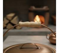 Secchio Portacenere con Coperchio Stile Vintage per Focolare, Stufa a Legna