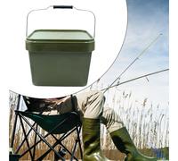 Secchio Portaoggetti Multifunzionale, Secchio Da Pesca Verde per Escursionismo,