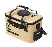 Secchio portatile pieghevole per esche da | Borsa da multiuso per esche da vive, campeggio all'aperto pieghevole contenitore per acqua