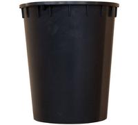 Secchio rotondo nero con coperchio 20 L per sistemi coltivazione idroponica