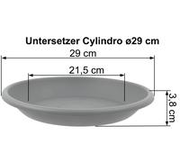 Secchio Vaso per Piante Fioriera Campana Ripp / Sottobicchieri - Anche Come Set