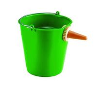 SECCHIO VERDE CON POPPATOIO PER VITELLI - LT 12 - in plastica FER 399746