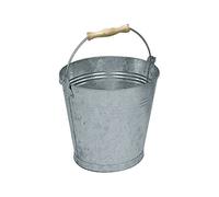 secchio zincato 10 lt Ø 20x29 cm per cenere viva camino stufe caminetto