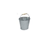 secchio zincato 10 lt Ø 20x29 cm per cenere viva camino stufe caminetto