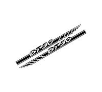 SECDRPOQA 2 Adesivi Laterali per portiera Auto, per Mazda BT50 BT 50 Pickup, Strisce grafiche, Decalcomanie in Vinile, Accessori per Tuning Auto
