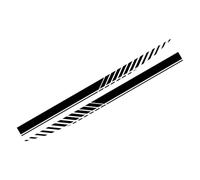 SECDRPOQA Adesivi per minigonne Laterali per portiera Auto, 2 Pezzi, per VW ID.3 ID3 GTX, pellicole in Vinile, Accessori per Tuning Auto