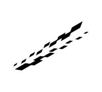 SECDRPOQA Adesivi per portiera Auto, Grafica Quadrata, Pellicola in Vinile, Decalcomanie, Accessori Esterni, per Audi Q5 FY 8R B9 B8 80A TFSI TDI Quattro 2018 2010
