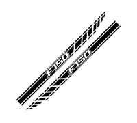 SECDRPOQA Adesivo Laterale per portiera del Pick-up, per Grafica per Camion Raptor, Strisce Lunghe per carrozzeria, Adesivi in Vinile, Accessori per Auto