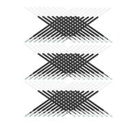 SECFOU 100 Pezzi Ricariche per Penna Gel Nero 0,5mm Durevole e Versatile in Plastica per Scrittura Accademica e Ufficio Scorrevole e Asciugatura Rapida