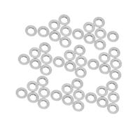 SECFOU 100pezzi Guarnizioni Convesso Inossidabile Per Occhiali Kit Di Riparazione Resistente e Facile Da Installare Per Manutenzione Occhiali e Sunglasses