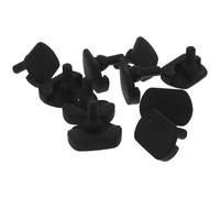 SECFOU 10pezzi Paraurti in Silicone Resistenti al Calore per Friggitrice ad Aria Protezione Anti-graffio e Accessori Compatibili per Vari Modelli Gommini Sostitutivi per Vassoi