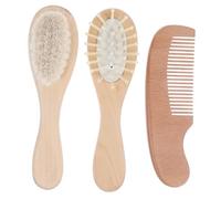 SECFOU 1set Spazzole e Pettini Per Kit Per La Del Capello Con Spazzola Per Massaggio e Pettine Per Bagnetto Delicato e Naturale