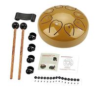 SECFOU 1set Tamburo Lingua Legno Strumento Musicale Di Percussione Portatile Per Pratiche e Performance Design Elegante e Facile Da Usare Per Principianti e Appassionati Di Musica