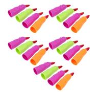 SECFOU 20 Pezzi Accessori Unghie Finte da Strega per Halloween in Plastica Design Realistico e Strano, Come Costume e Decorazione per Feste Mascherate Colore Casuale