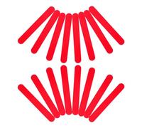 SECFOU 25 Pezzi Bastoncini Abbassalingua in Plastica Riutilizzabili, Design Multifunzione per Resina e Pittura, per Formazione Orale e Artigianato Manuale
