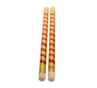 SECFOU 2pezzi Per Batteria Legno Per e Ragazzo Ragazza Colorate Per Pratica e Performance Ottimali Strumenti Musicali Per Piccole Mani