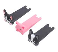 SECFOU 3 Pezzi Fermaporta Anti-pizzicamento a Pavimento in PVC Flessibile, Paraurti per Maniglie a Forma di Animali Cartone Animato, Protezione Sicura per Casa e Ufficio, Camera da