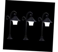 SECFOU 3 Pezzi Lampada da Scaffale a Lanterna Nera Wireless in Abs per Decorazione Biblioteca, Facile Installazione Illuminazione Versatile per Arredamento Scaffali