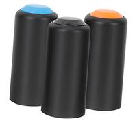 SECFOU 3pezzi Coperchio Batteria Per Microfono Wireless Di Coperture Per Mic Compatibili Con Facile Installazione Design Compatto e Versatile Per Ktv Conferenze e Performance