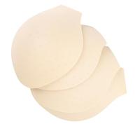 SECFOU 4 Pezzi Cuscinetti Imbottiti per Biancheria Intima Maschile in Spugna Traforata Color Pelle, Protezione Discreta per Costumi da Bagno e Slip Sportivi, Design Anatomico Traspirante