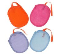 SECFOU 4 Pezzi Sapone a Sandwich in Poliestere con Protezione Sicura, Presa Antiscivolo Confortevole, per Campeggio e Sport