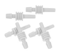 SECFOU 6 Pezzi Connettori per Bracciali Misuratori di Pressione Adattatori in Resistenti per Monitor Ospedalieri e Domestici Accessori per Tubo Cuffia Uso Clinico e Personale