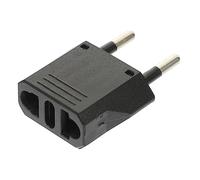 SECFOU 6a Adattatore Da Viaggio Per Prese Europee Convertitore Da Usa Europa Estensore Da Compatto e Affidabile