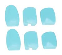 SECFOU 6pezzi Accessori Per Sassofono Rialzi Laterali in Silicone Per Tasti Forniture Per Strumenti Musicali Protezione Chiavi Laterali