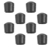 SECFOU 8 Pezzi Tappi Terminali in Plastica per Aste da Calcio Balilla 16mm, Accessori per Sostituzione Tappi per Tavolo Calciobalilla, Facili da Installare per Gioco da Tavolo Domestico