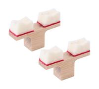 SECFOU Accessori la Manutenzione Pianoforte Verticale 2 Pezzi, Silenziosi e Durevoli, Accessori per Pianoforte Forma Uniforme per Uso Sicuro e Affidabile