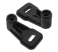 SECFOU Accessori per Cambio Gomme 2 Pezzi, Supporto 6x6mm in Plastica Nero per Smontagomme Auto, Kit per Operazioni Manuali di Smontaggio e Montaggio Pneumatici