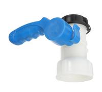 SECFOU Adattatore Colore Casuale Farfalla Dn40 Valvola 62mm Serbatoio per Ibc da 1000 Litri in Pe Controllo Manuale per Scarico in Vari Settori Industriali