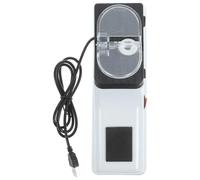 SECFOU Affilatrice Elettrica Colore Casuale Bianca per Coltelli da Cucina in Plastica e Pratica, Affila Coltelli da e Sbucciatura, per Domestico Rapido e