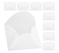 SECFOU Buste 7x5 Petalo per Inviti Nozze Set da 10 Pezzi Buste Decorative in Carta Liscia per Biglietti Auguri e Partecipazioni Matrimonio Uso Cerimonie Eventi Speciali