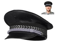 SECFOU Cappello Guardia con Larga Traspirante Design Mesh Leggero e Comfort Prolungato Cappello Doorkeeper Uomo Estivo con Supporto Interno per Uso