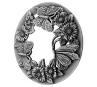 SECFOU Coperchio per Candela Profumata in Ferro con Design Forato Coperchio per Barattolo di Candela Estinguente e Decorativo per Aromaterapia