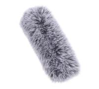 SECFOU Copertura Protettiva per Microfono Pelo lungo Riduttore di Rumore per Microfono Copertura Antivento per Registrazione all Aperto e Indoor