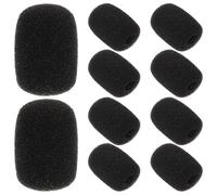 SECFOU Coperture in Schiuma per Microfono Vimoto 10 Pezzi, Parabrezza Antivento Mini per Cuffie V3 V9s, Filtro Protettivo Leggero e Riduttore di Rumore per Uso Audio Professionale