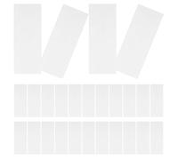 SECFOU di Carta Assorbente 1000 per Esperimenti di in Cotone Bianco Dimensioni 2,8x7,5 Cm per Pulizia e Separazione Pigmenti
