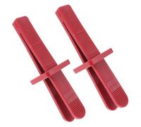 SECFOU Dispositivo per Esercizi Mascella 2 Pezzi in Plastica per Allenamento Muscoli Facciali Sicuro e Portatile, Adatto per Ginnastica Facciale Quotidiana e Tonificazione del Viso