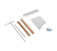 SECFOU Kalimba Note Tuning Tool Kit Replacement Keys And Tuning Hammer For Kalimba Practical Repair Kit For Musical Instrument Care Colore Casuale